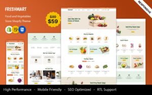 FreshMart - Grocery and Organic Responsive Shopify Theme - Nulled Download - EmpireGPL