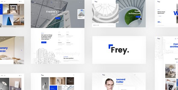 Frey – Contemporary Architecture & Portfolio WordPress Theme - Nulled Download - EmpireGPL