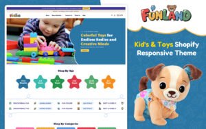 Funland - Toys Responsive Shopify Theme for eCommerce - Nulled Download - EmpireGPL