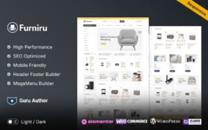 Furniru - Furniture and Interior Elementor WooCommerce Theme - Nulled Download - EmpireGPL