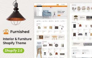 Furnished - Furniture & Interior Decor Store Shopify 2.0 Responsive Theme Shopify Theme - Nulled Download - EmpireGPL