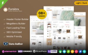 Furnitru - Furniture Store and Home Interior and Decor WooCommerce Theme - Nulled Download - EmpireGPL