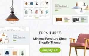 Furnituree - Furniture and Interior Store Shopify 2.0 Responsive Theme Shopify Theme - Nulled Download - EmpireGPL