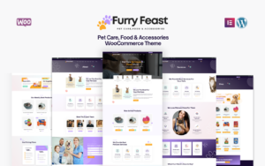 Furry Feast - Elementor WooCommerce Theme For Pet Care, Food & Accessories - Nulled Download - EmpireGPL