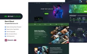 GamiCloud – Elementor Website Kit for Cloud Gaming, eSports & Game Streaming Platforms Elementor Kit - Nulled Download - EmpireGPL