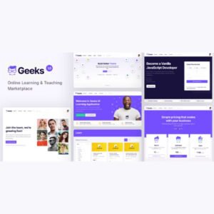 Geeks - Online Learning Marketplace WordPress Theme - Nulled Download - EmpireGPL