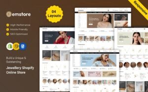Gemstore - Jewelry and Watches and Gem Store Shopify Theme - Nulled Download - EmpireGPL