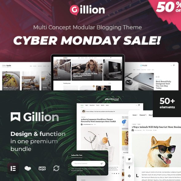 Gillion – Multi-Concept Magazine, News, Review WordPress Theme – Nulled Download – EmpireGPL