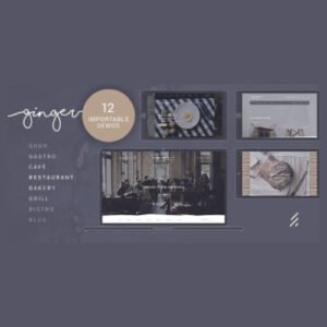 Ginger - Restaurant WordPress Theme - Nulled Download - EmpireGPL