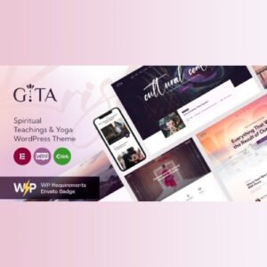 Gita - Spiritual Teachings & Yoga WordPress Theme - Nulled Download - EmpireGPL