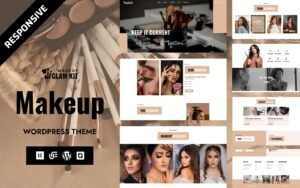Glam Kit - Makeup Artist & Beauty Spa Wellness Salon WordPress Elementor Theme WordPress Theme - Nulled Download - EmpireGPL