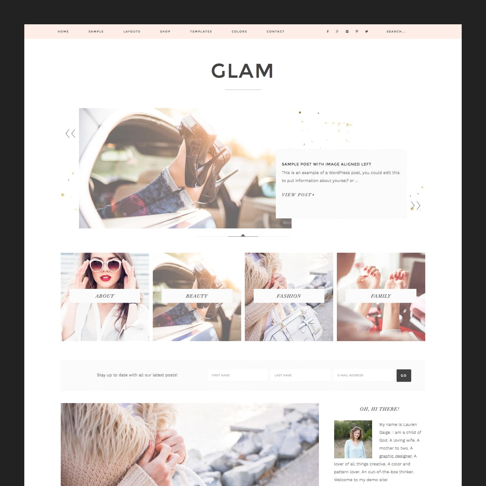 Glam Pro Theme - Nulled Download - EmpireGPL