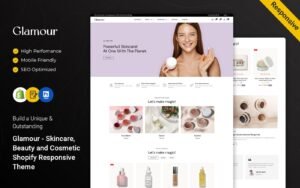 Glamour - Skincare, Beauty and Cosmetic Shopify Responsive Theme Shopify Theme - Nulled Download - EmpireGPL