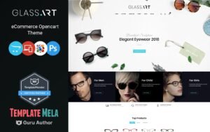 GlassArt - Sunglass and Spects Store and Fashion Store OpenCart Template - Nulled Download - EmpireGPL