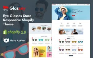 Glassey - Eye Glasses and Frames Store Shopify 2.0 Responsive Theme Shopify Theme - Nulled Download - EmpireGPL