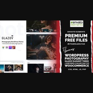 Glazov - Photography WordPress Theme - Nulled Download - EmpireGPL