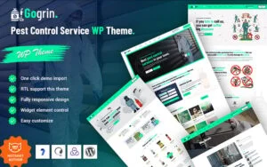 Gogrin - Pest Control Service Wordpress Theme - Nulled Download - Empiregpl