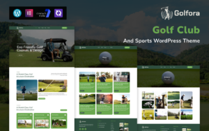 Golfora – Golf Club & Sports WordPress Theme - Nulled Download - EmpireGPL
