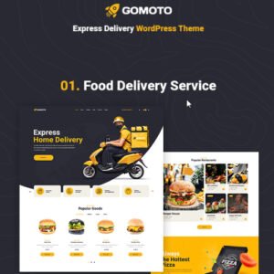Gomoto - Food Delivery & Medical Supplies WordPress Theme - Nulled Download - EmpireGPL