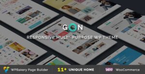 Gon - Responsive Multi-Purpose WordPress Theme - Nulled Download - EmpireGPL