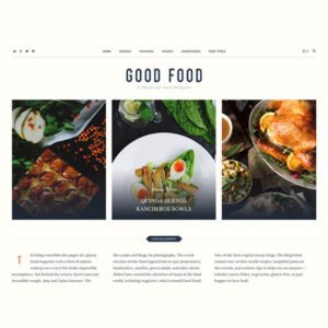 Good Food - Recipe Magazine & Food Blogging Theme - Nulled Download - EmpireGPL