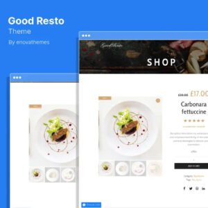 GoodResto - Restaurant WordPress Theme + Woocommerce - Nulled Download - EmpireGPL