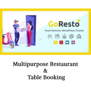 GoResto - Multipurpose Restaurant & Table Booking WordPress Theme - Nulled Download - EmpireGPL