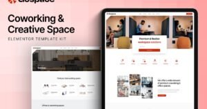 Gospace - Coworking & Creative Space Elementor Template Kit - Nulled Download - EmpireGPL