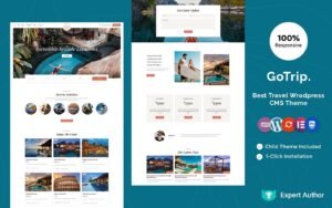 GoTrip - Tour, Travel and Tourism Elementor WordPress Theme - Nulled Download - EmpireGPL