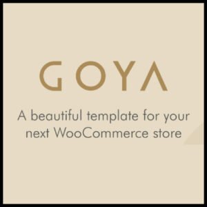 Goya - Modern WooCommerce Theme - Nulled Download - EmpireGPL