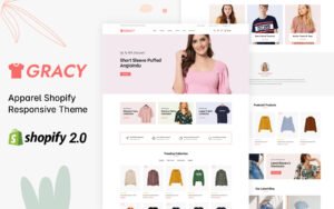 Gracy - Fashion Clothes Store Shopify 2.0 Responsive Theme Shopify Theme - Nulled Download - EmpireGPL