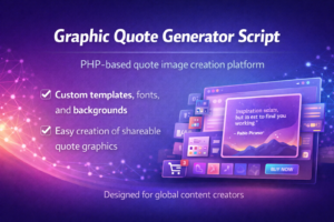 Graphic Quote Generator Script