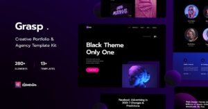 Grasp - Creative Portfolio & Agency Elementor Template Kit - Nulled Download - EmpireGPL