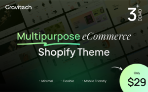 Gravitech Multipurpose Shopify Theme - Nulled Download - EmpireGPL