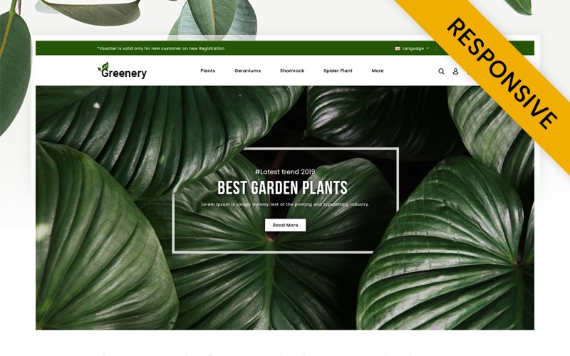 Greenery – Plant Store OpenCart Responsive Template OpenCart Template – Nulled Download – EmpireGPL