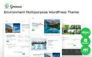 Greenex - Environment Multipurpose WordPress Elementor Theme WordPress Theme - Nulled Download - EmpireGPL