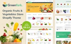 Greenfork - Vegetable and Fruits Store Shopify 2.0 Responsive Theme Shopify Theme - Nulled Download - EmpireGPL