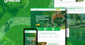 Greenia - Landscape & Gardening Elementor Template Kit - Nulled Download - EmpireGPL