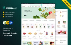 Grocery Mart - Grocery Vegitables and Organic Responsive Shopify Theme - Nulled Download - EmpireGPL