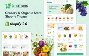 Gromend - Grocery and Supermarket Store Shopify 2.0 Responsive Theme Shopify Theme - Nulled Download - EmpireGPL