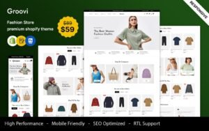 Groovi - Fashion Store Responsive Shopify Theme - Nulled Download - EmpireGPL