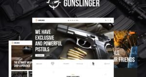 Gunslinger - Gun Store & Hunting WordPress Theme - Nulled Download - EmpireGPL