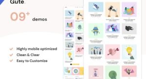 Gute | Minimalist Blog WordPress Theme - Nulled Download - EmpireGPL