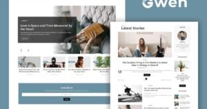 Gwen - Blog & Magazine Elementor Template Kit - Nulled Download - EmpireGPL
