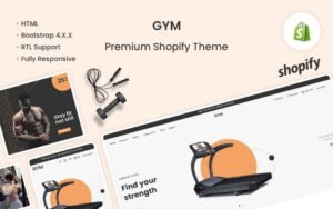 Gym - The Gym Accessories Responsive Shopify Theme - Nulled Download - EmpireGPL