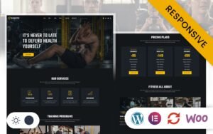 Gymistic - Gym Fitness Elementor WordPress Responsive Theme WordPress Theme - Nulled Download - EmpireGPL