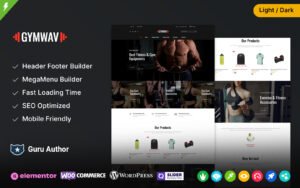 Gymwav - Gym and Fitness and Sports Wear and Fashion Store WooCommerce Theme - Nulled Download - EmpireGPL