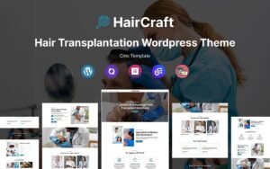 HairCraft - Hair Transplant And Hair Care Multipurpose Responsive WordPress Theme - Nulled Download - EmpireGPL