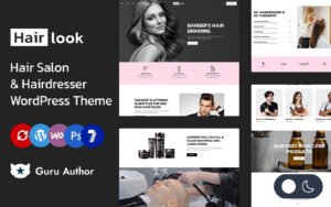 Hairlook - Hair Salon and Hairdresser Elementor Wordpress Responsive Theme WordPress Theme - Nulled Download - EmpireGPL