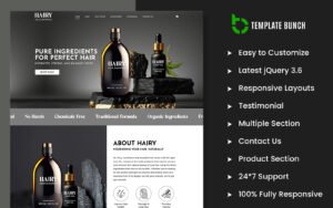 Hairy - Oil and Shampoo Single Product Multipurpose Shopify Theme - Nulled Download - EmpireGPL